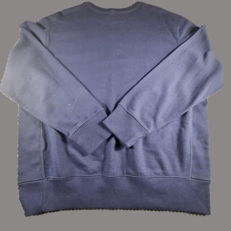Ralph Lauren Navy Sweatshirt (XL, Pre‑Loved Grade B, Yellow Badge) imagen 8