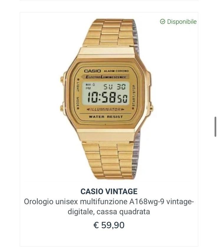 Casio Vintage Digital Watch