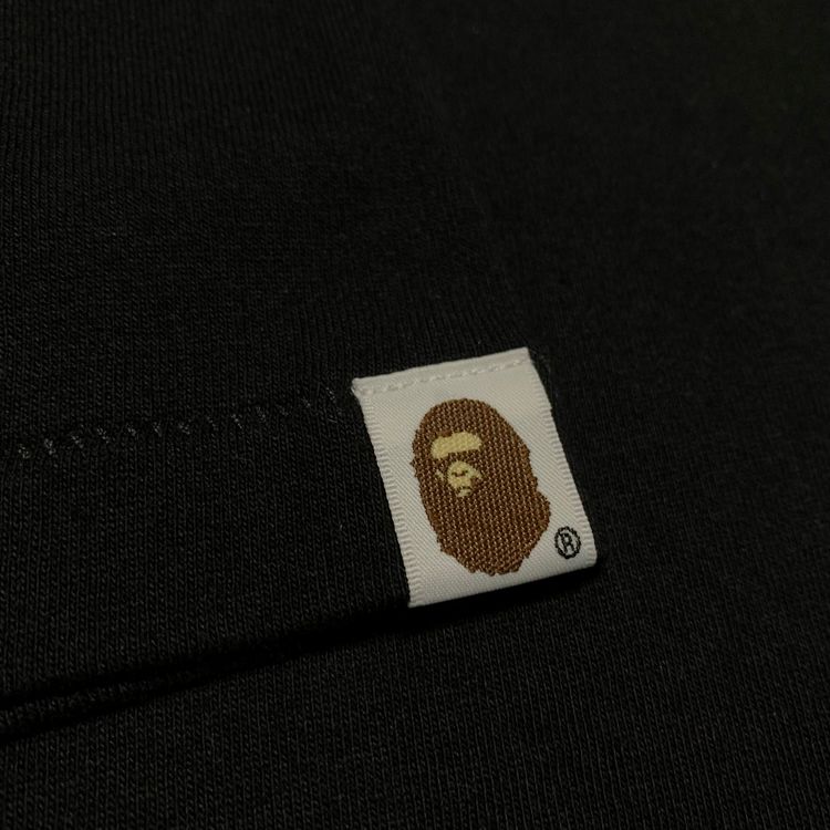 Bape XL Baby Milo Green ABC Camo Black Tee A Bathing Ape image 2