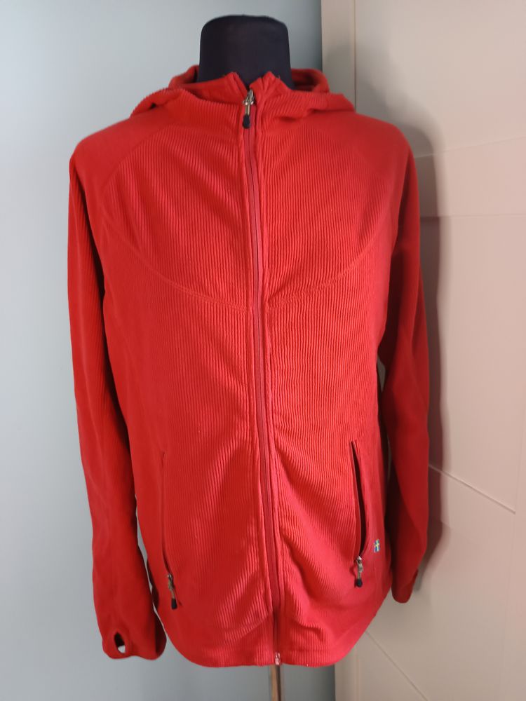 Red Zip-Up Hoodie Jacket