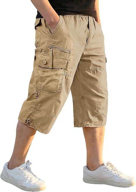 Immagine di Beige Cargo Shorts 2