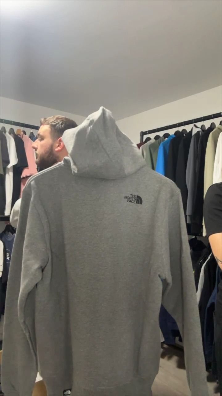Other nf hoodie simple dome grey product image