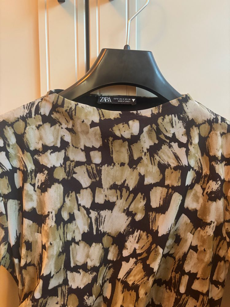 Zara Long Sleeve Ruched Dress image 2