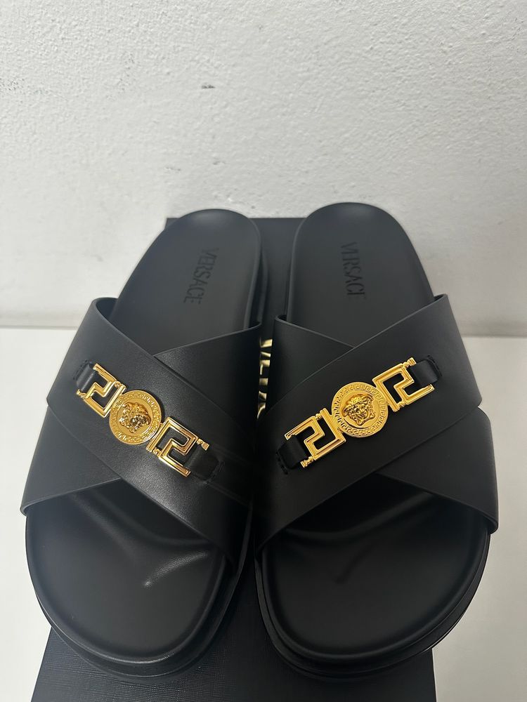 Versace Black Sandals 3
