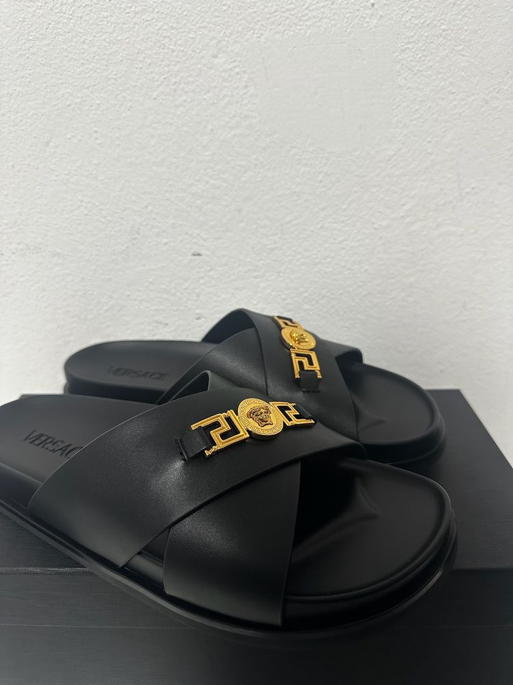Versace Black Sandals