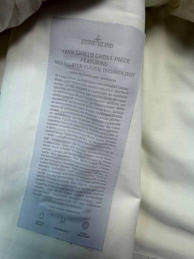 Stone Island Tank Shield Ghost Piece Featuring Multi Layer Fusion Technology image 9