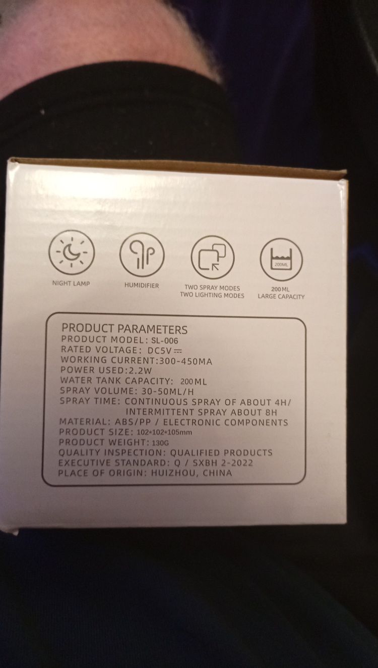 Charcoal Fire Humidifier obraz 3