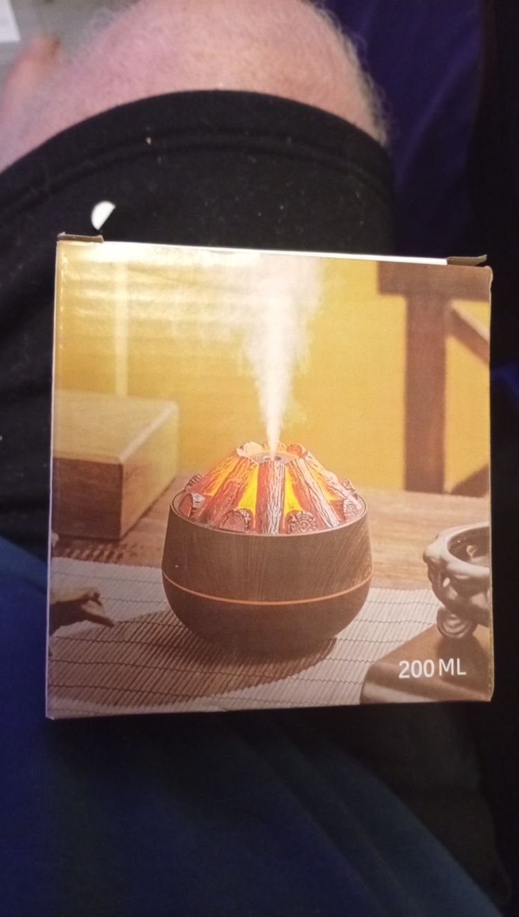 Charcoal Fire Humidifier obraz 1