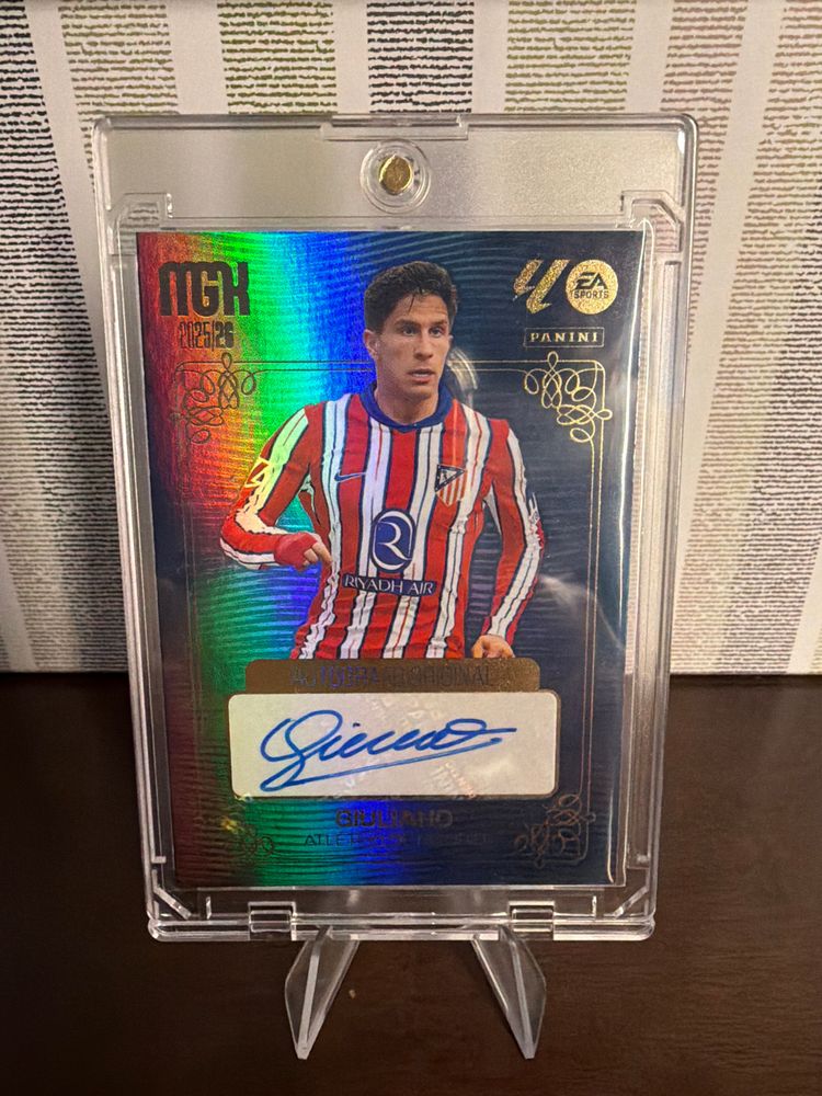 Autógrafo original Giuliano Simeone 