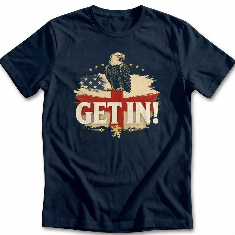Get In! Football T-Shirt 4