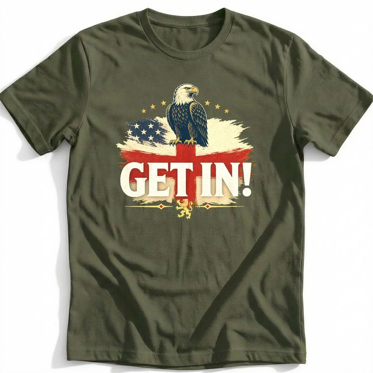 Get In! Football T-Shirt 5