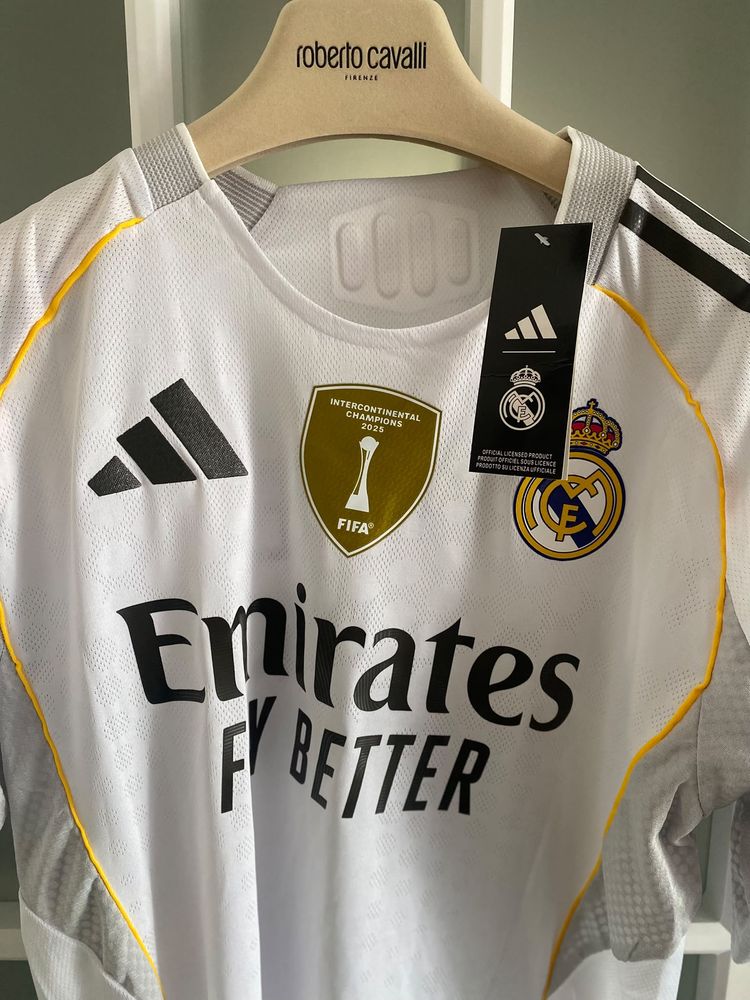 Adidas Real Madrid White Football Jersey image 3