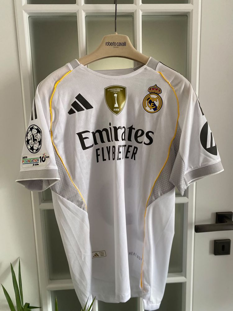 Adidas Real Madrid White Football Jersey image 1