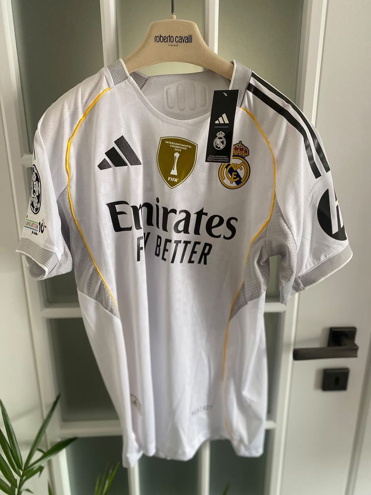 Adidas Real Madrid White Football Jersey image 2