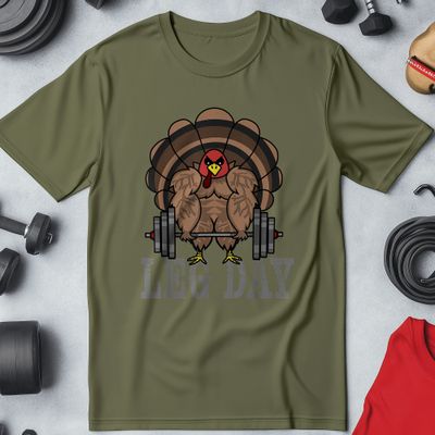 Deadlifting Turkey T-Shirt - Gobble 4
