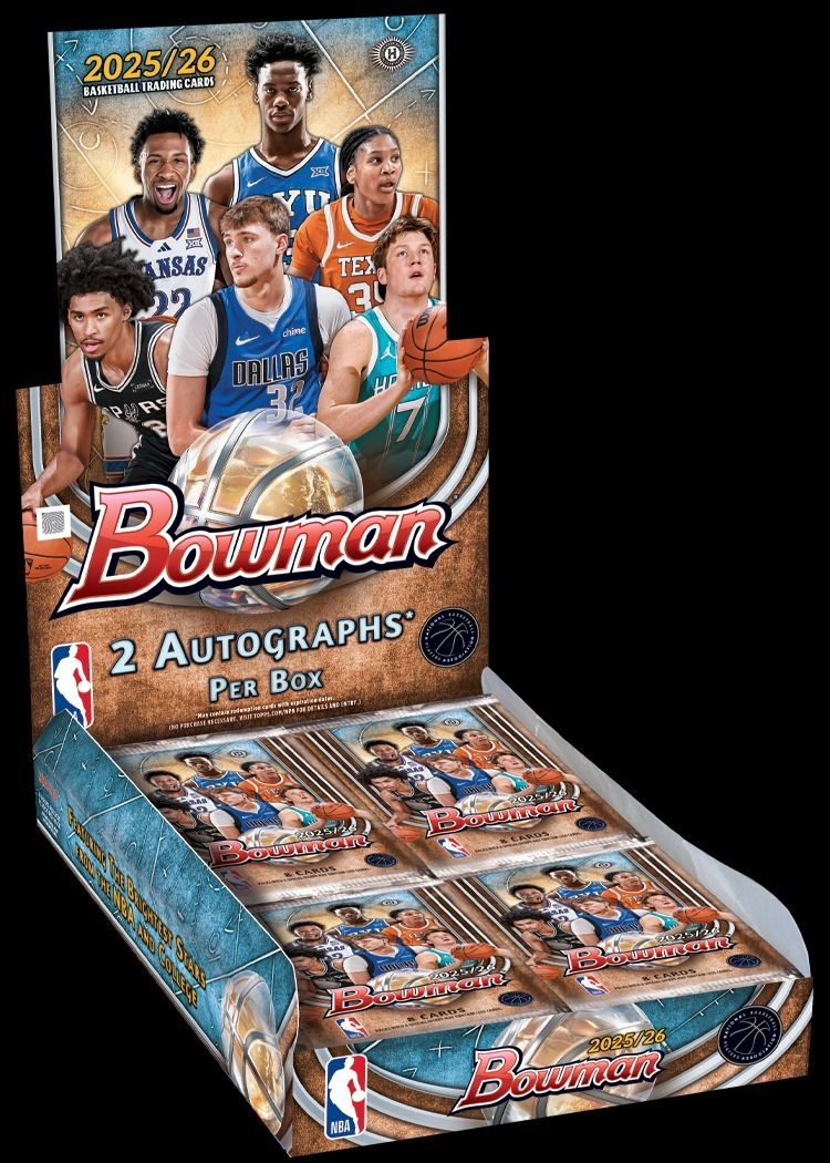 NBA BOWMAN 2 AUTOS