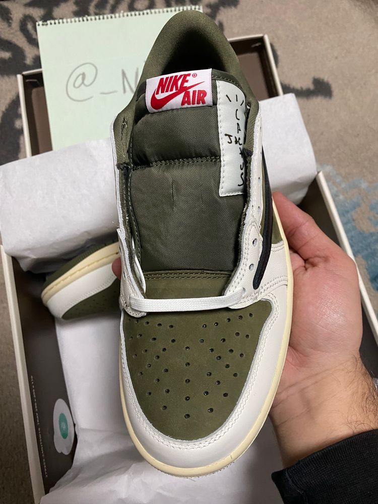 Immagine di Jordan 1 low medium olive  2