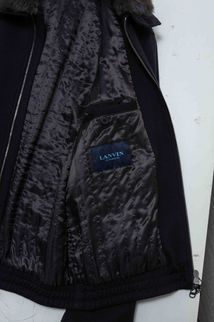 Lanvin Wool Fur Blouson Jacket image 14