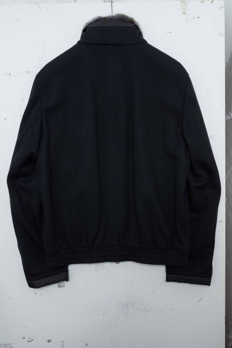 Lanvin Wool Fur Blouson Jacket image 4