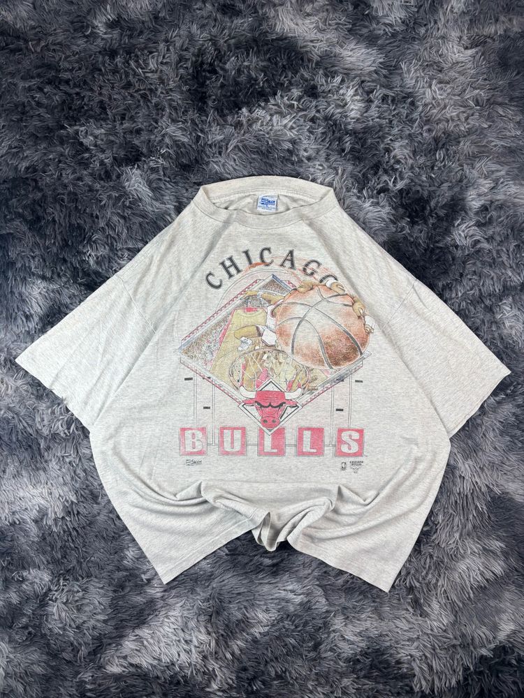 Single stitch 1991 ARCHIVIO RARO Chicago Bulls Made in USA