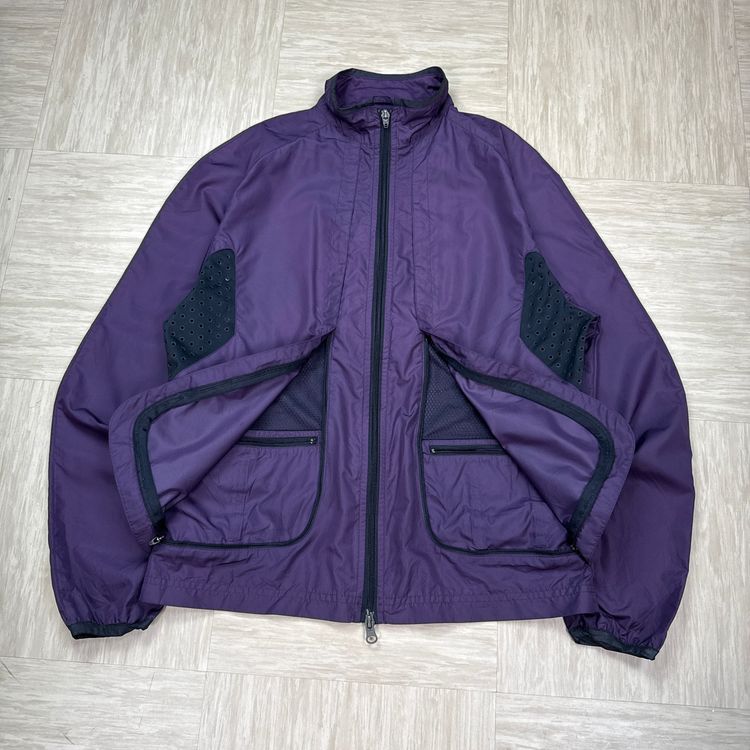 Immagine di Nike 2000's technical butterfly hidden pocket track jacket (S) 12