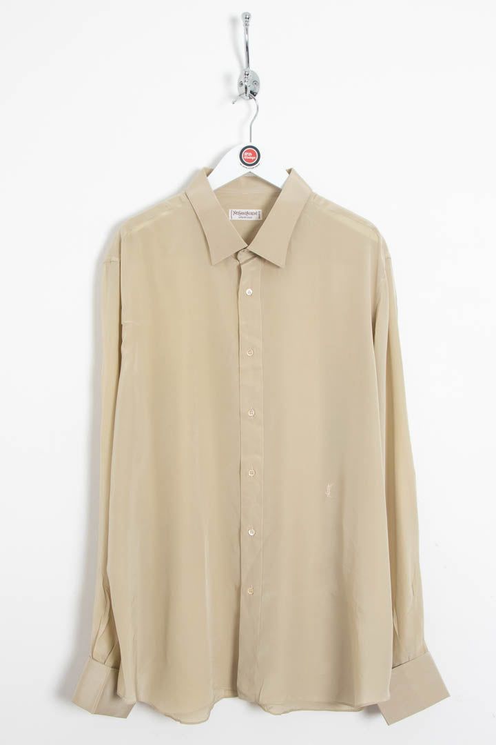 YSL Long Sleeve Silk Dinner Shirt (XL) obraz 1