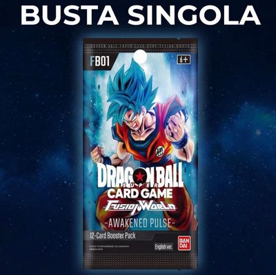 Pack singolo Dragonball FB01 Jap aperto live