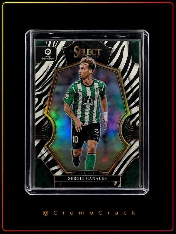 Sergio Canales 10/25 Zebra – Jersey Number Match | Select La Liga 2022/23