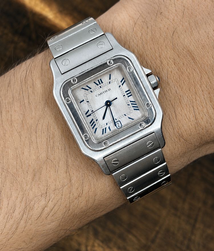 Cartier Santos Galbée Stainless Steel Quartz Watch | Date | Classic Luxury Dress Watch 2