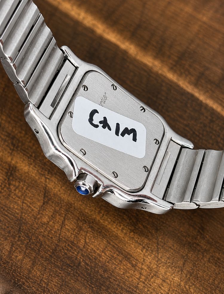 Cartier Santos Galbée Stainless Steel Quartz Watch | Date | Classic Luxury Dress Watch 3