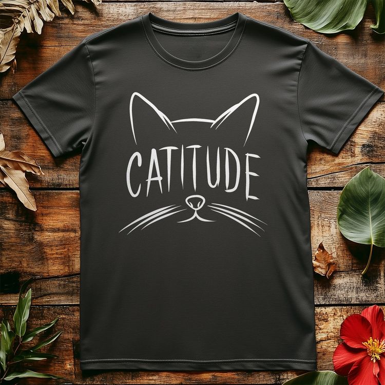 Cat Lovers Catitude T-Shirt - image 2
