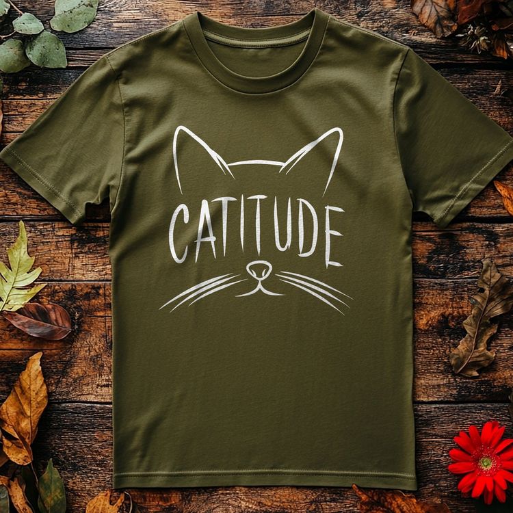 Cat Lovers Catitude T-Shirt - image 5