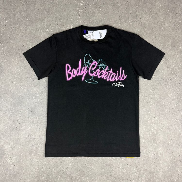 Gallery Dept. Black Graphic T-Shirt - Body Cocktails 2