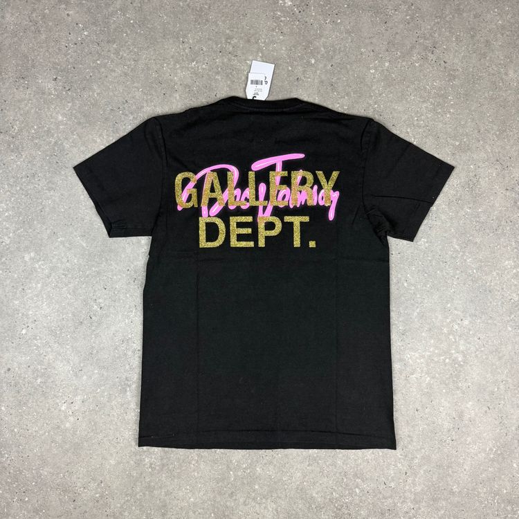 Gallery Dept. Gallery Dept. Black Graphic T-Shirt - Body Cocktails product image