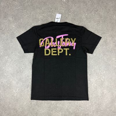Gallery Dept. Black Graphic T-Shirt - Body Cocktails