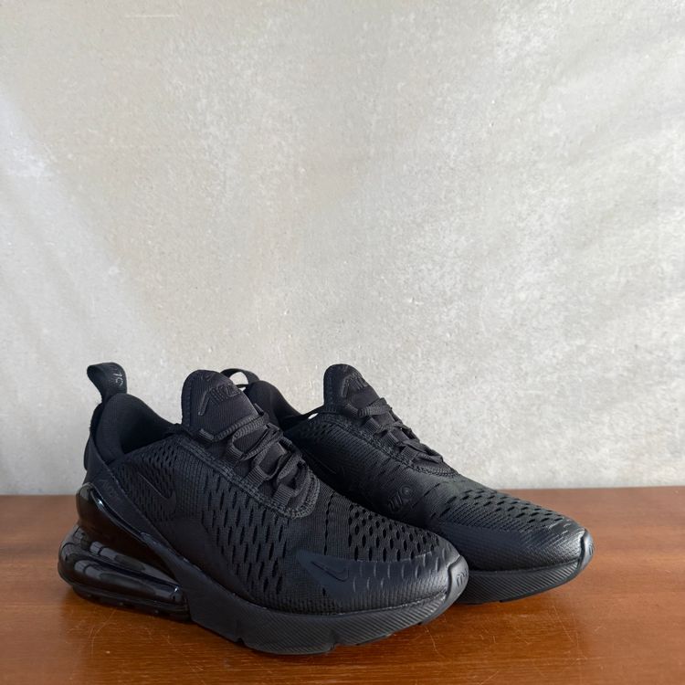 Nike Air Max 270 | Triple Black | Code: BQ5776-001 | UK 3 / US 3.5Y image 1