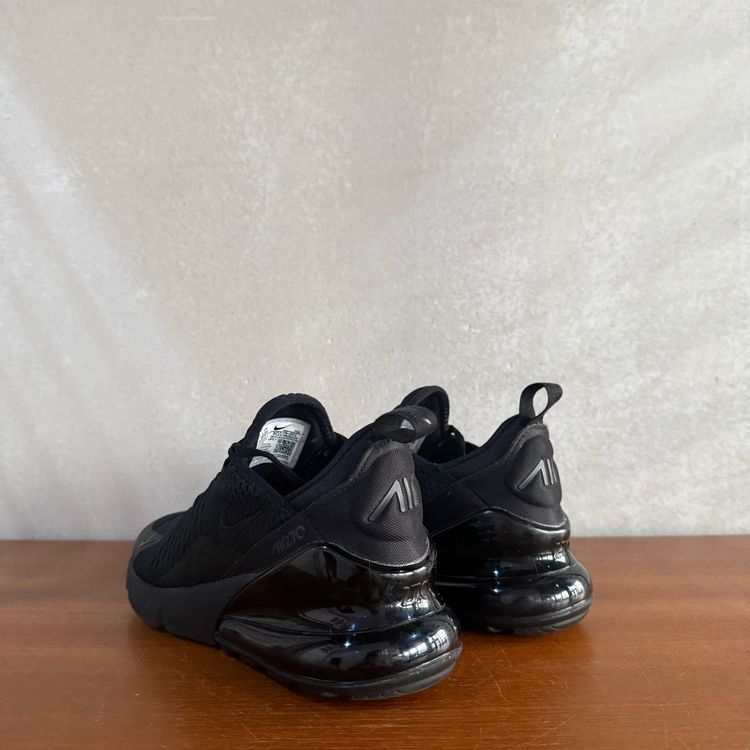 Nike Air Max 270 | Triple Black | Code: BQ5776-001 | UK 3 / US 3.5Y image 4