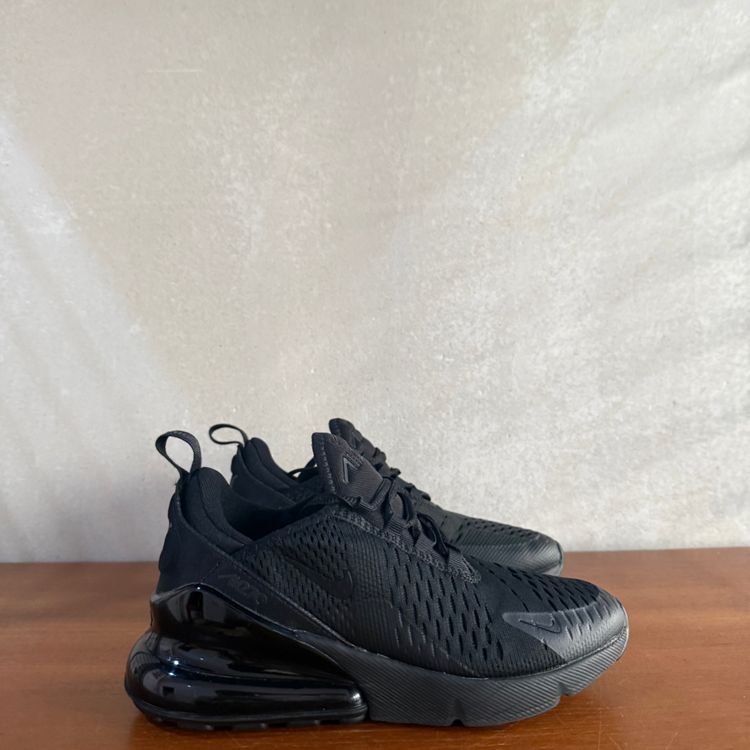 Nike Air Max 270 | Triple Black | Code: BQ5776-001 | UK 3 / US 3.5Y image 7