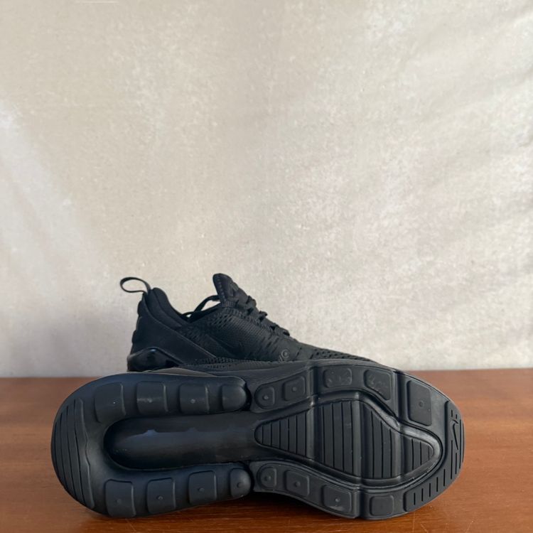 Nike Air Max 270 | Triple Black | Code: BQ5776-001 | UK 3 / US 3.5Y image 11