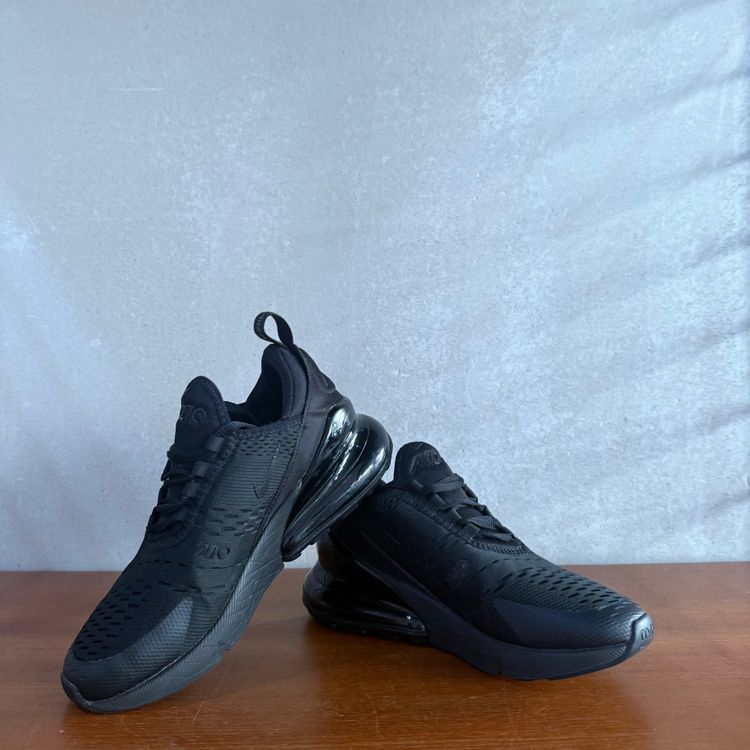 Nike Air Max 270 | Triple Black | Code: BQ5776-001 | UK 3 / US 3.5Y image 2