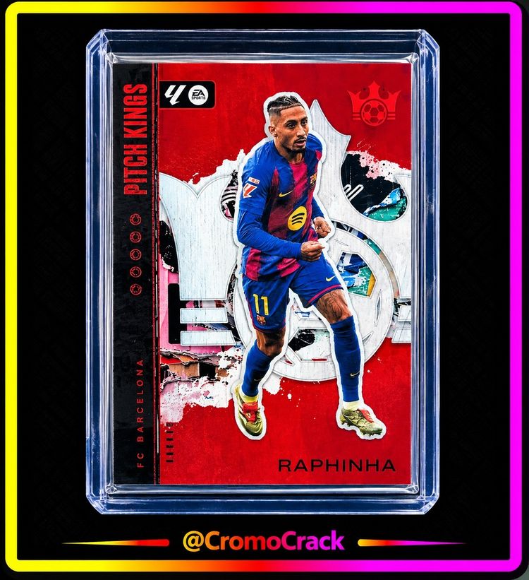/199 Raphinha Pitch Kings Red Panini Pitch Kings 2026 obraz 1