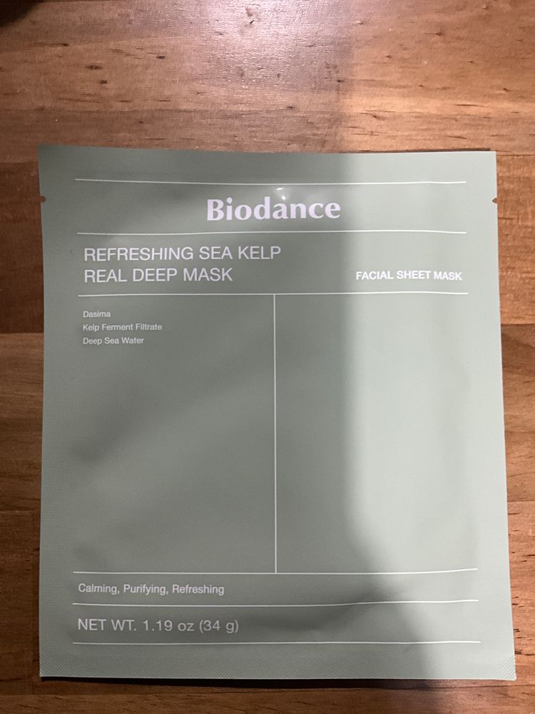 Sea Biodance Refreshing Sea Kelp Real Deep Mask Facial Sheet Mask product image
