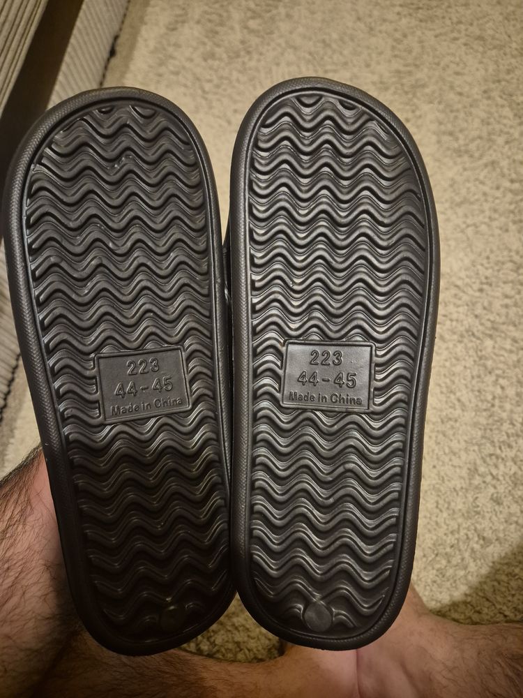 Black Slide Sandals 2