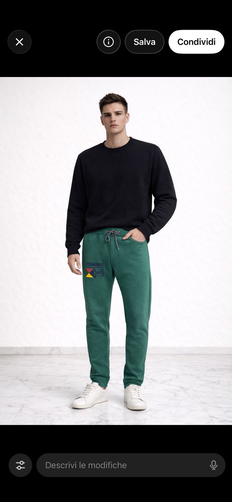 Green Sweatpants Tommy