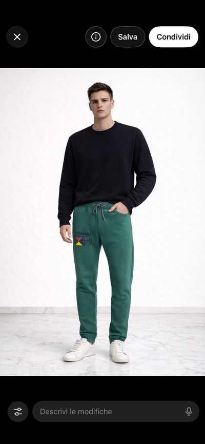 Green Sweatpants Tommy