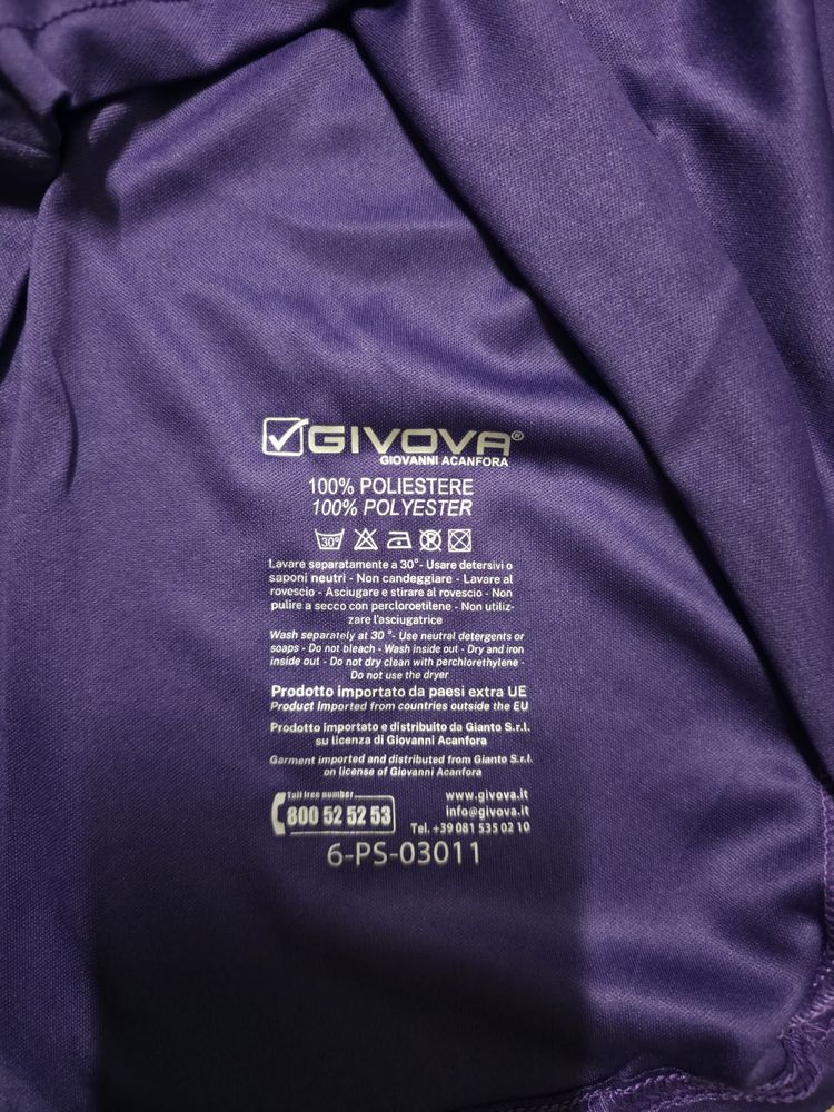 Givova Blue And White Sports Jersey imagen 3