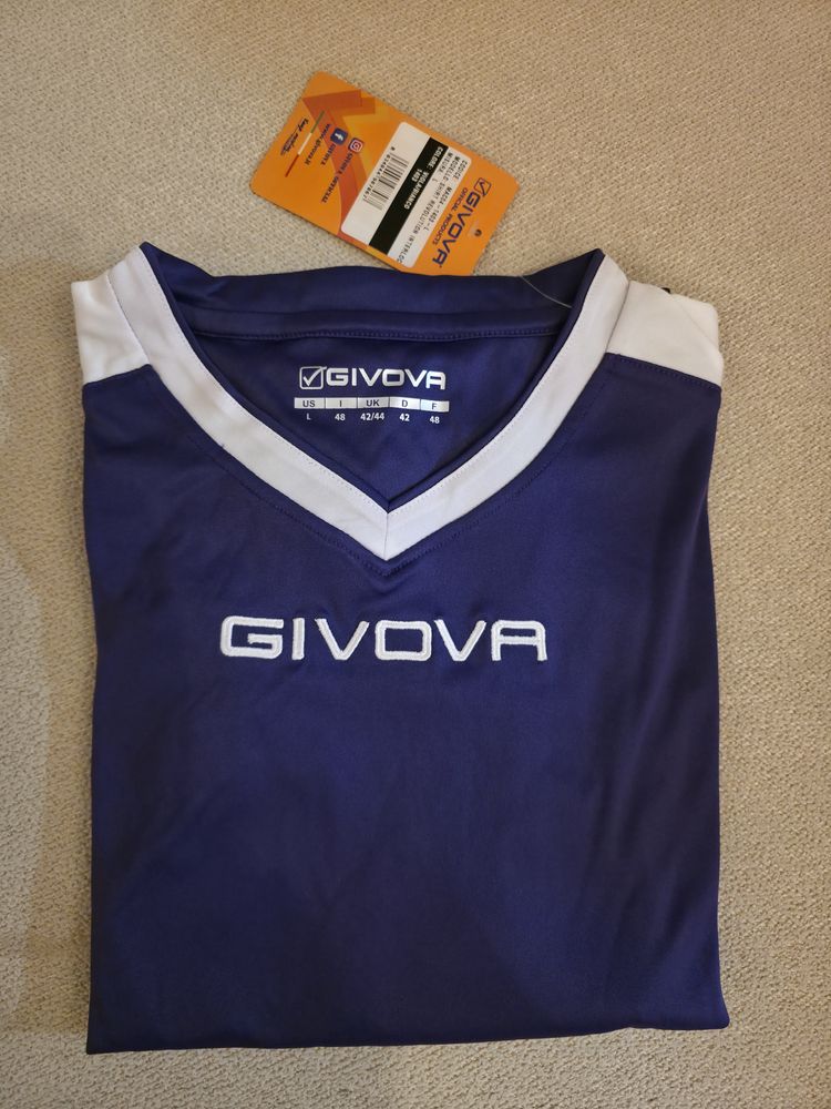 Givova Blue And White Sports Jersey