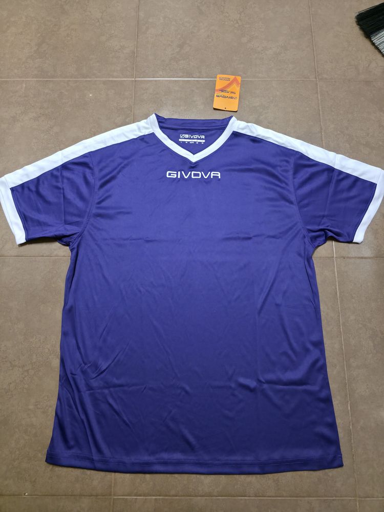Givova Blue And White Sports Jersey imagen 2