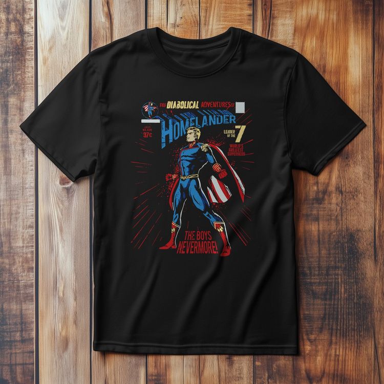 Homelander Comic Book t-shirt image 1