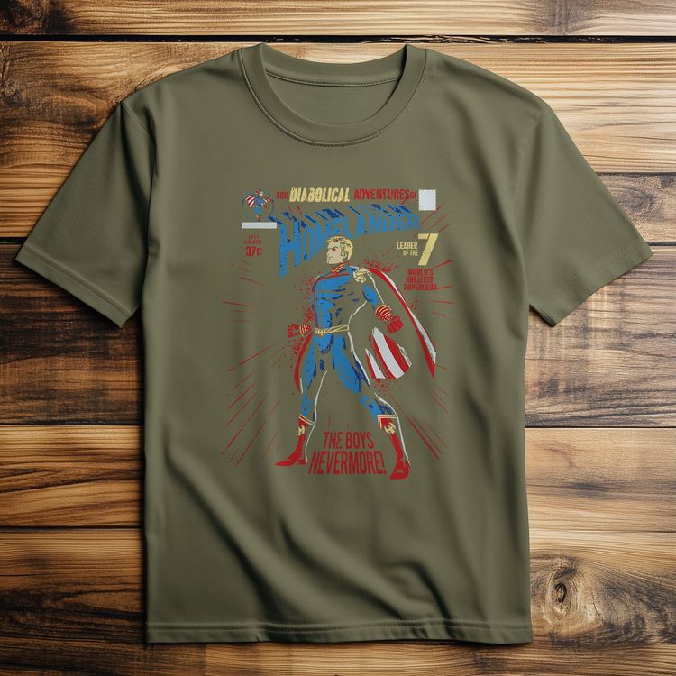 Homelander Comic Book t-shirt image 5